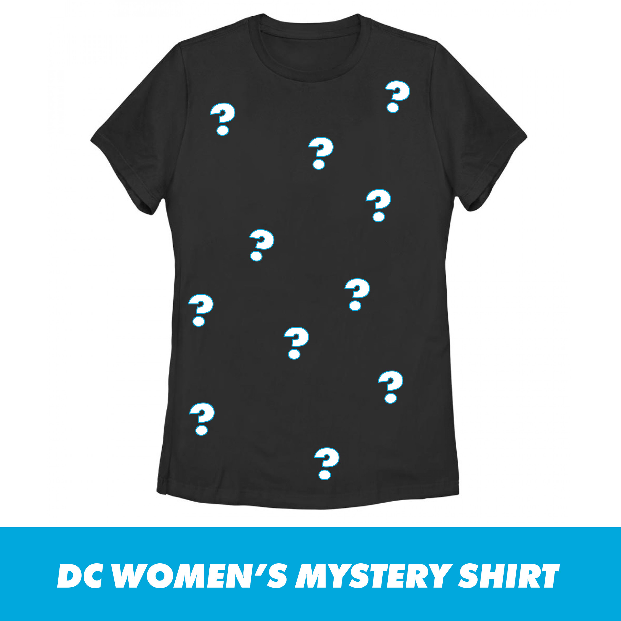 DC Comics Women's Mystery T-Shirt